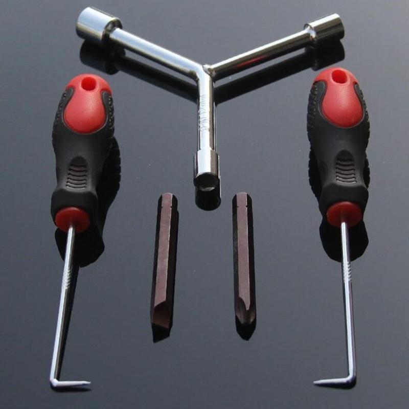 Pračka Pětidílná sada Nástroje pro demontáž a čištění šroubu oběžného kola Háček na šasi