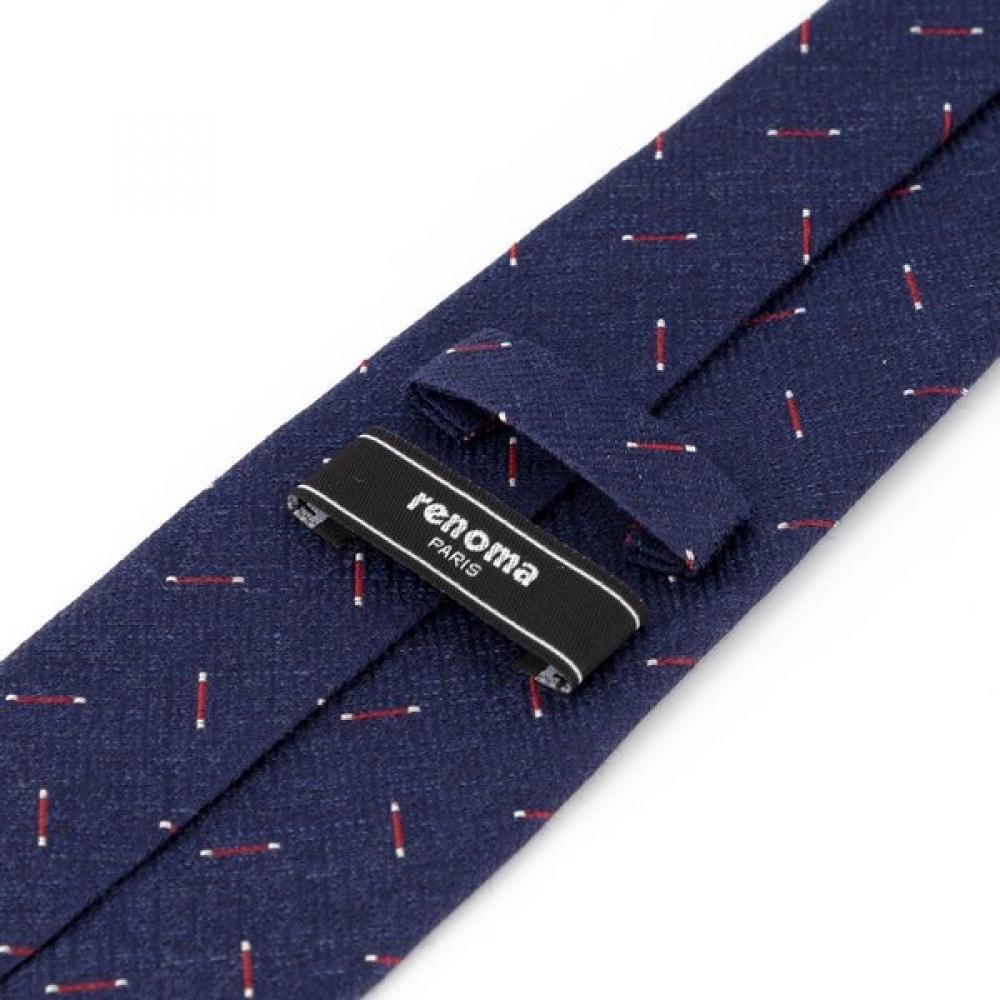 RENOMA Nowoczesna krawatka z nadrukiem Allover Vistr0014 Ny