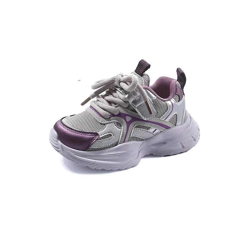 2024 Children Casual Sneakers for Girl Boy Autumn New Fashion Korean Style Soft Bottom Anti-slippery Versatile Chic Sports Shoes