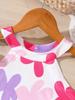 Summer Baby Girl Halter Top & Flared Pants Set, Sweet Casual Daily Outdoor Wear