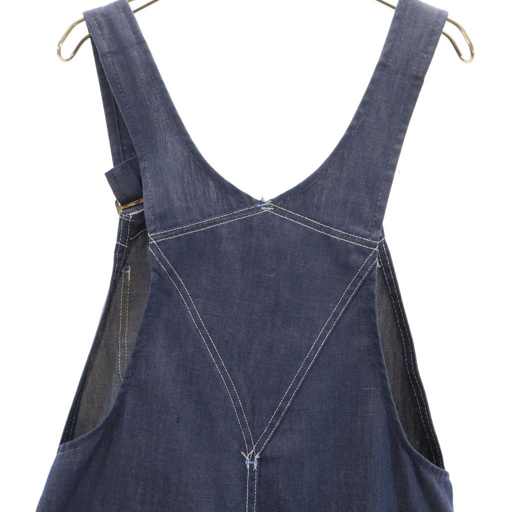 Sears 70er 80er Vintage Denim Overall Navy Painter Herren Gebraucht