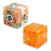 2Pcs Rolling Ball Maze Cube Kids Brain Teaser 3D Puzzle Maze Cube Toddlers Stress Relief Logical Thinking Training Bead Maze Educational Toy