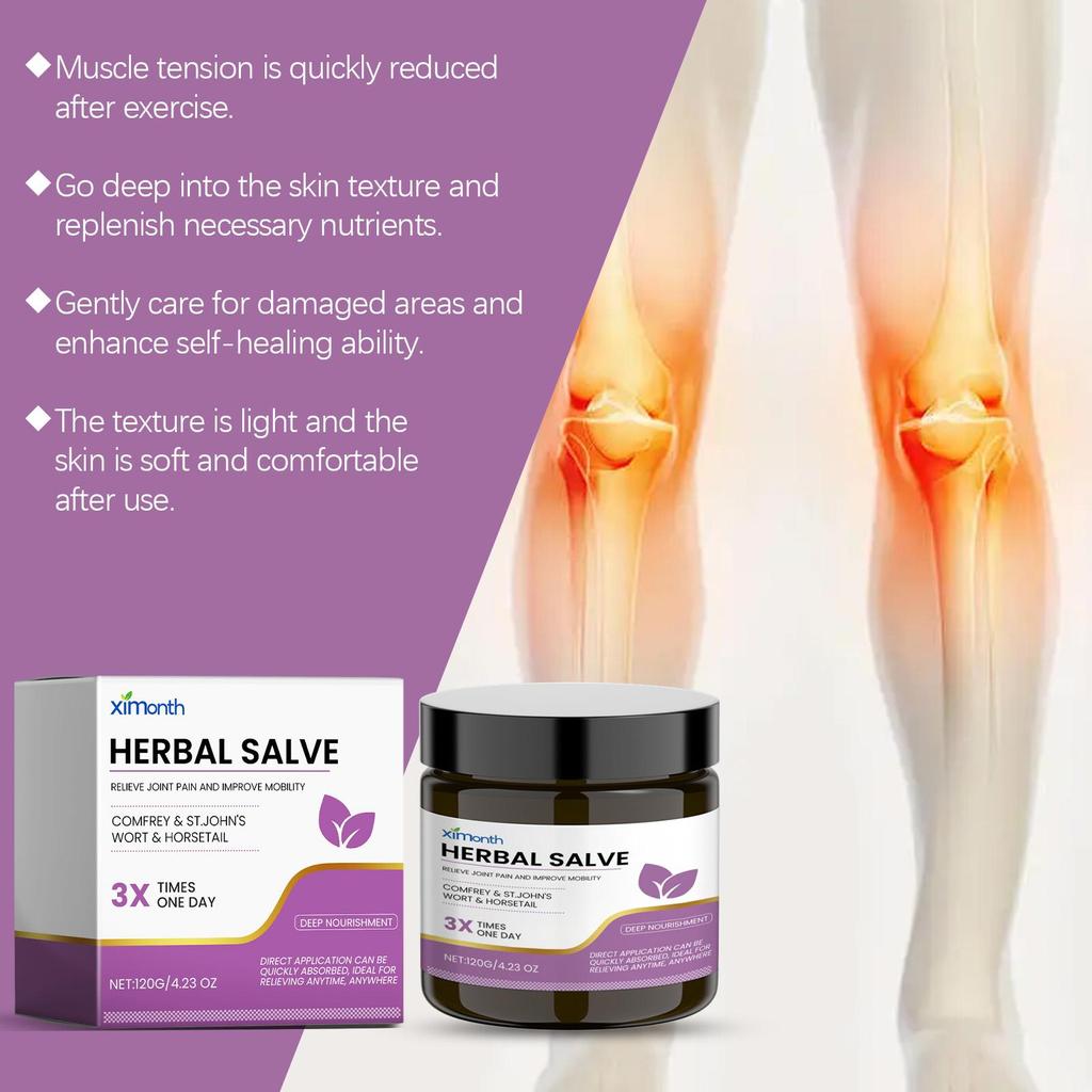 120G Ximonth Herbal Cream for Elbow and Knee ReliefMoisturizing MassageHerbal Spreading Cream