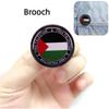 Palestinian Flag Pin Alloy Badge Jewelry For Men And Women European-american Style