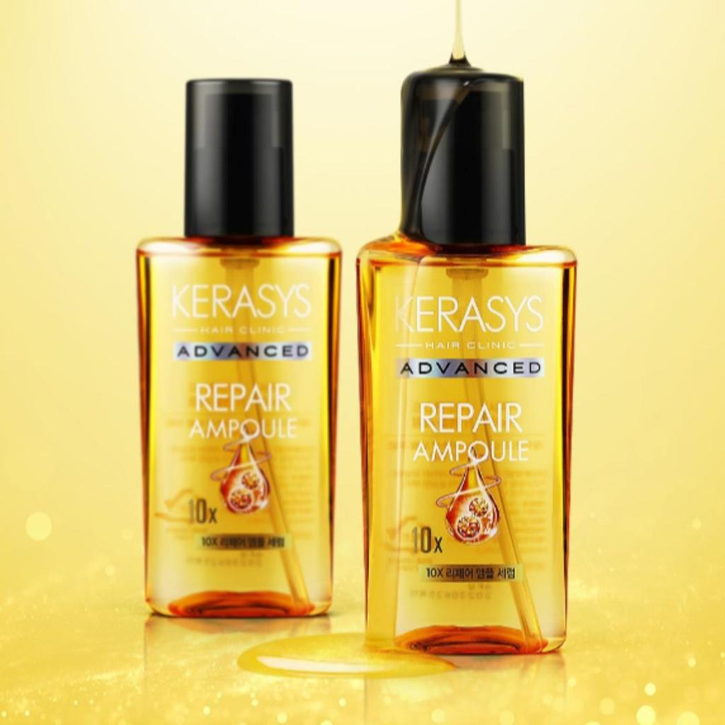 KERASYS Advanced 10x Repair Ampoule Serum 80ml 2pcs Set / Damaged Hair Treatment