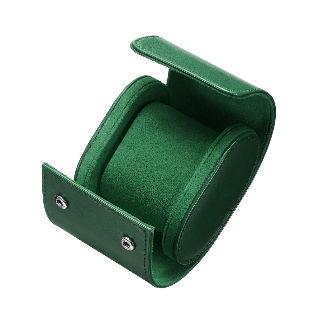 1/2/3 Slot Leather Watch Travel Case Single Watch Roll Storage Box Organizer for Men Women Watch Holding Storaging Displaying