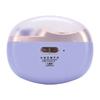 Electric Nail Grinder Dual Head Nail File Automatic Polishing Nail Grinder for Kids Adults Purple