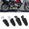 Motorcycle Footpegs Pedals With Rubber Cover Front Footrest Foot Rests For DUCATI HYPERMOTARD 821 Multistrada MTS 950 1260 1200
