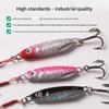 10/15/20/25/30g Metal Cast Jigging Spoon Lure Sinking Fishing Baits High Reflective Baits Casting Jigs Fishing Tackle