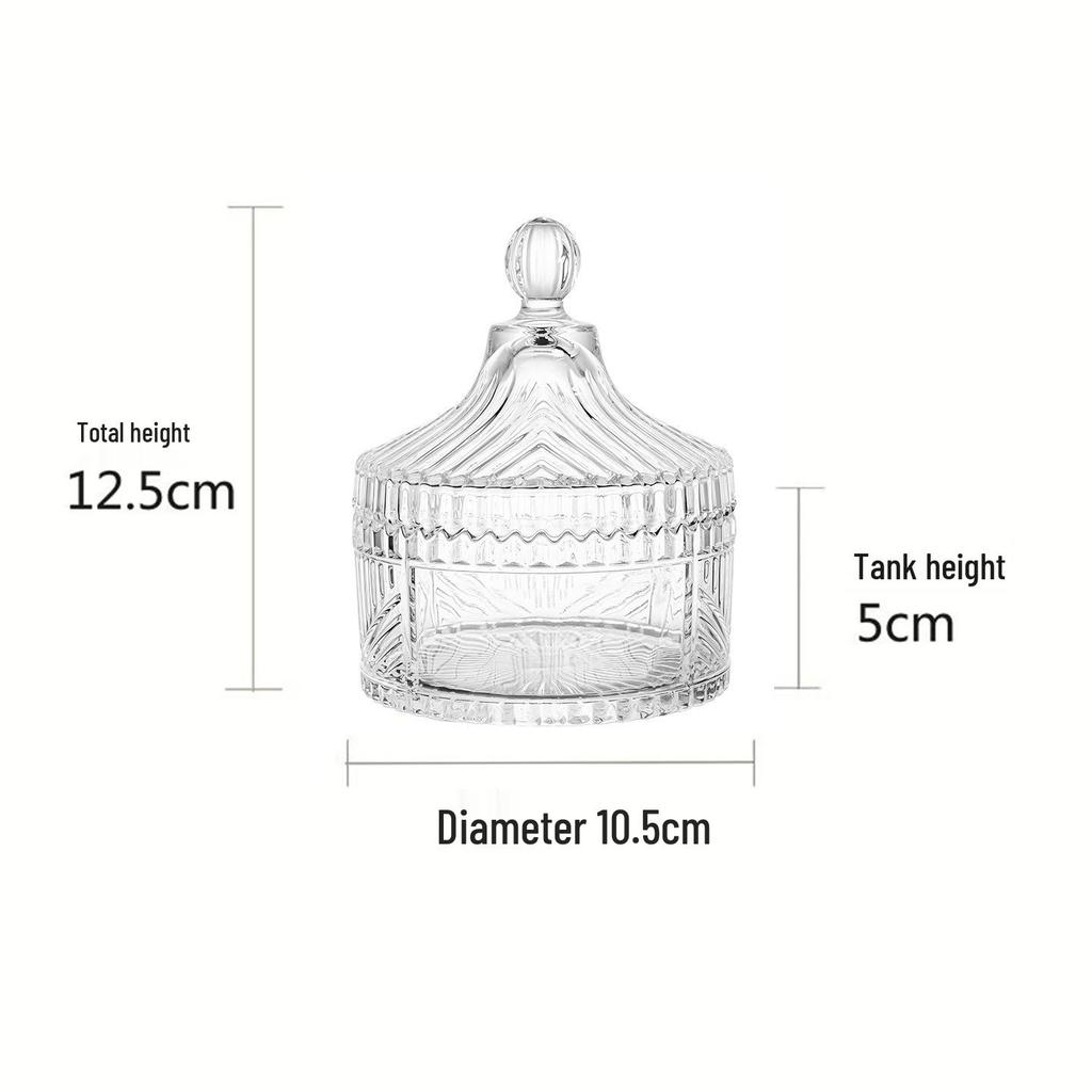 Christmas Maple Leaf Snowflake Glass Jar Ornament