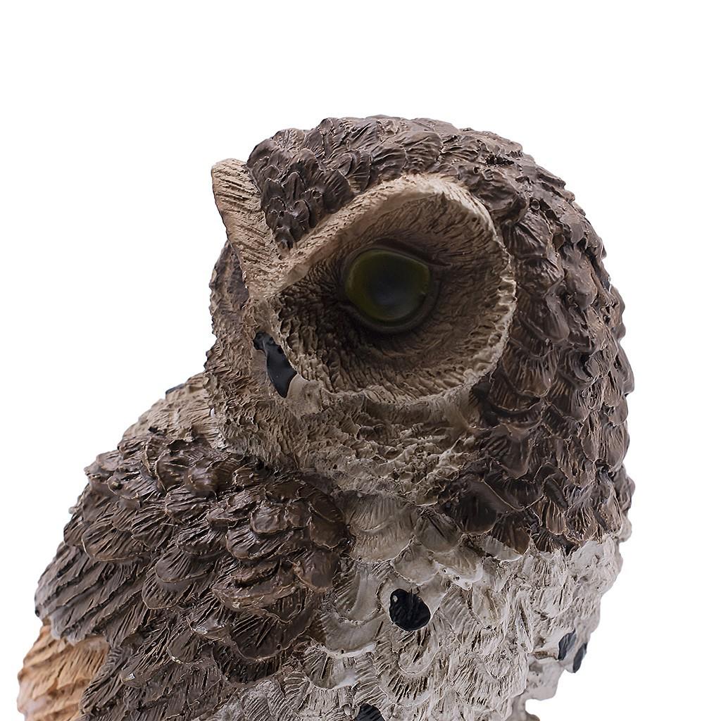 2PCS LED Garden Lights Solar Night Lights Owl Shape Solar-Powered  Lamp