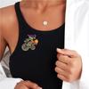 Bezaubernde Hexe auf Fahrrad Kürbis Brosche Legierung Schmuck Accessoire Für Halloween Outfit