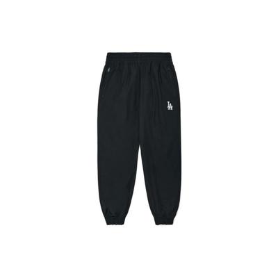 MLB Solid Color High Waist Sweatpants Women Bottoms Black 3FWPB0124-07BKS