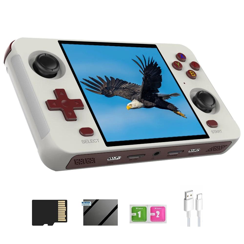 BOYHOM R40S Retro Handheld Video Game Console Linux System 720*720 4 Inch Ips Screen WIFI RK3566 Portable Pocket Video Player
