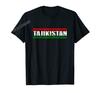 ZX More Design Retro Vintage Tajikistan Flag Tajikistani Roots TShirt For Men Women T Shirt Tops Cotton Tees