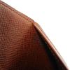 Used 12564 Agenda PM R20005 8001 LV Logo Flower Brown Diary 6-Hole Card Case Monogram Maroon Unisex from Japan AUTHENTIC