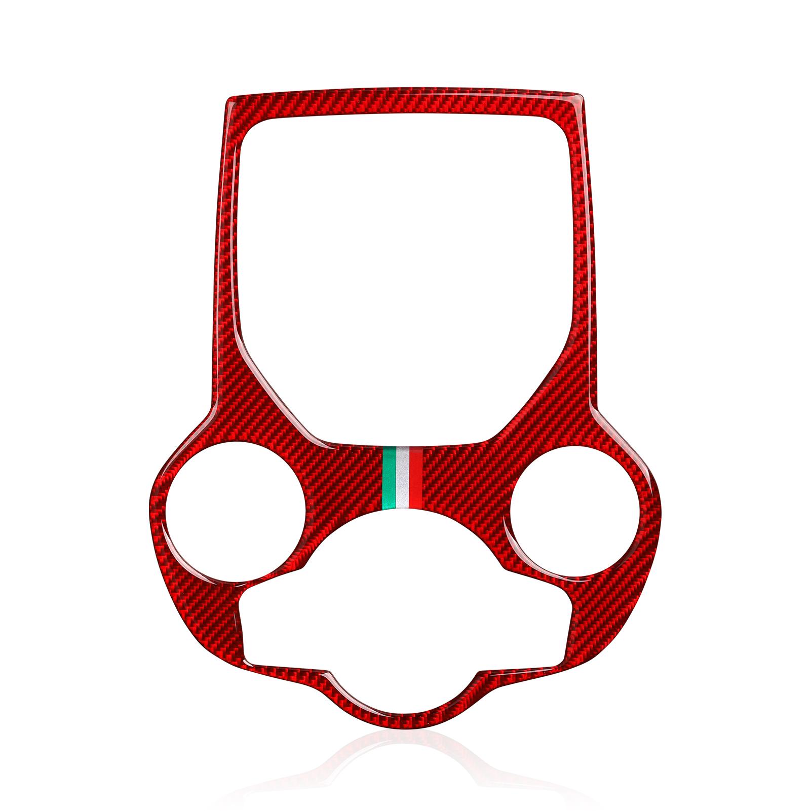 

Наклейка из углеродного волокна для центральной консоли автомобиля, крышка переключения передач, накладка для Alfa Romeo Giulia 952 Stelvio 949 2017-