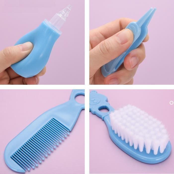 13 Pieces Baby Care Kit Newborn,Baby Care Accessory for Travel and Home Boy Girl(blue)