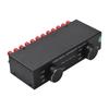 AMP Speaker Selector 300W Powered Speaker Splitter for Home Audio OUT Switcher Selector Plug and Stereo Sound Quality Switch, 1-Channel Systems, 3/3
