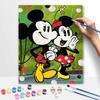Disney Oil Painting Painting Art Hobby Cultivating Gifts Home Decoration Mickey Minnie Cute Love Fun Animation (126)