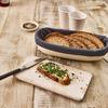1pc Kitchen Long Dough Rattan Baskets Proofing Proving Rattan  Baking Bread Basket Rattan Food Storage Baskets1pc