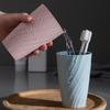 Custom Double-Layer Mouthwash Cup: Creative Couple Toothbrush Holder