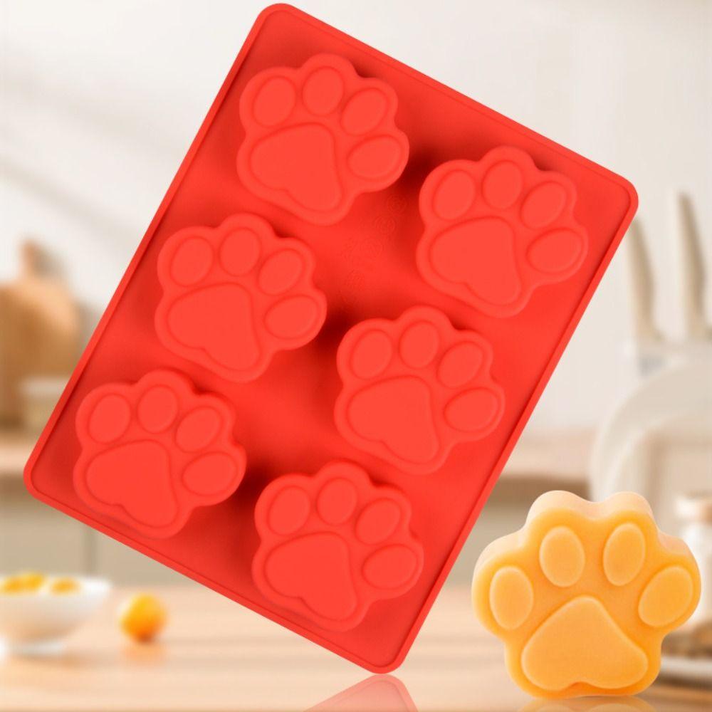 Puppy Dog Paw Silicone Mold Cat Claw Shape Ice Cube Mold DIY Baking Baking Mold  Party Supplies