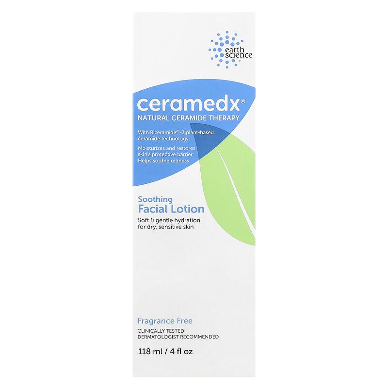 Soothing Facial Lotion, Fragrance Free, 4 fl oz (118 ml)