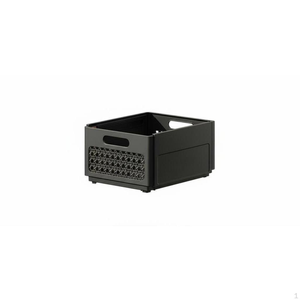 Stackable Pantry Bin Versatile Adjustable Drawer Organizer Easy Assembly Basket for