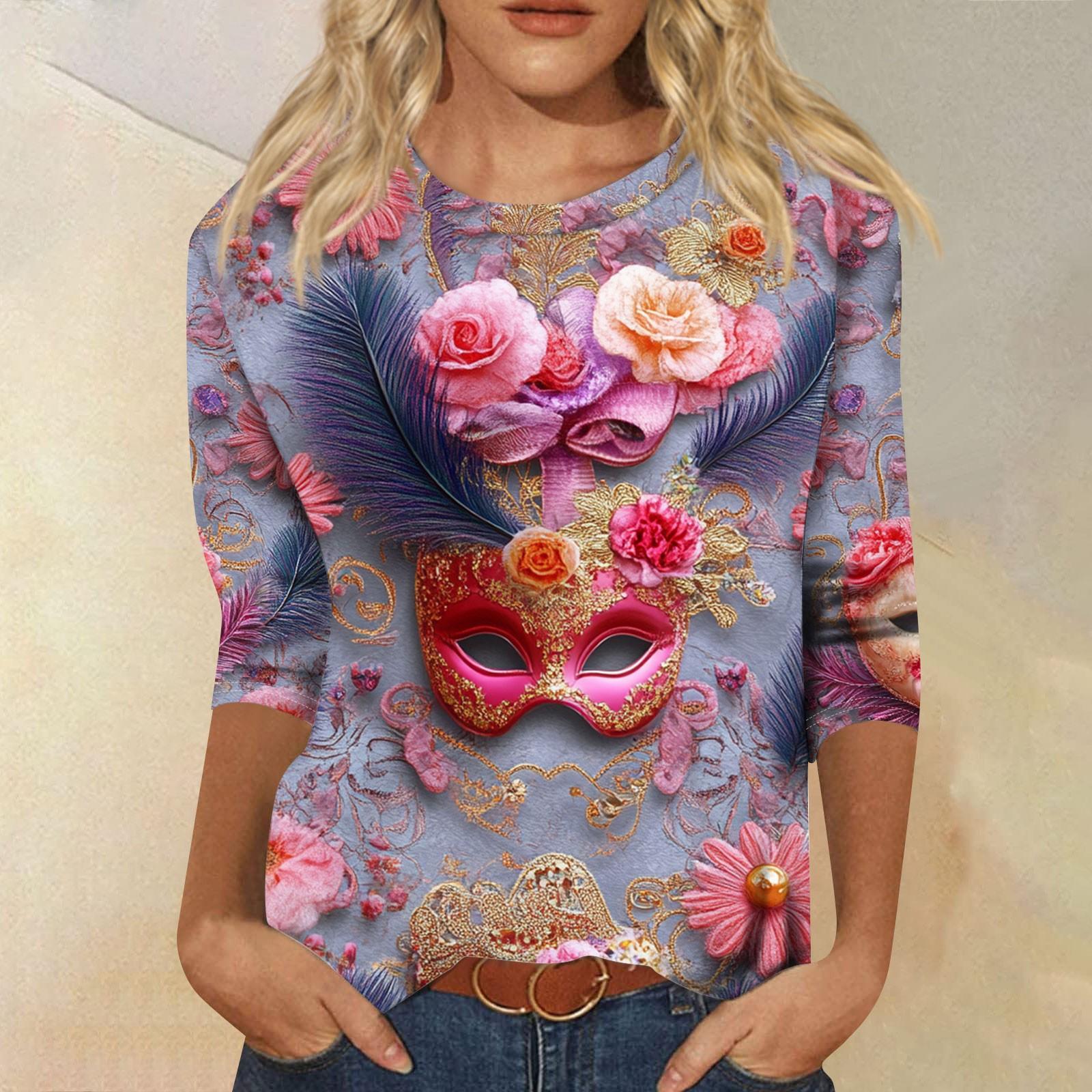 

Женская мода повседневная рубашка с разрезом на рукавах и круглым вырезом в винтажном стиле XL