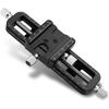 Haoge FM-160 Wormdrive Macro Rail for Macro Photography Tracks, Focus Stacking, Precision Focus Slider, Close-up Shooting Clamp Plate, Fine Adjustment