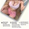 Vintage Pinup Girl Wandkunst Metallposter Rosa Dessous Retro Heimdekoration