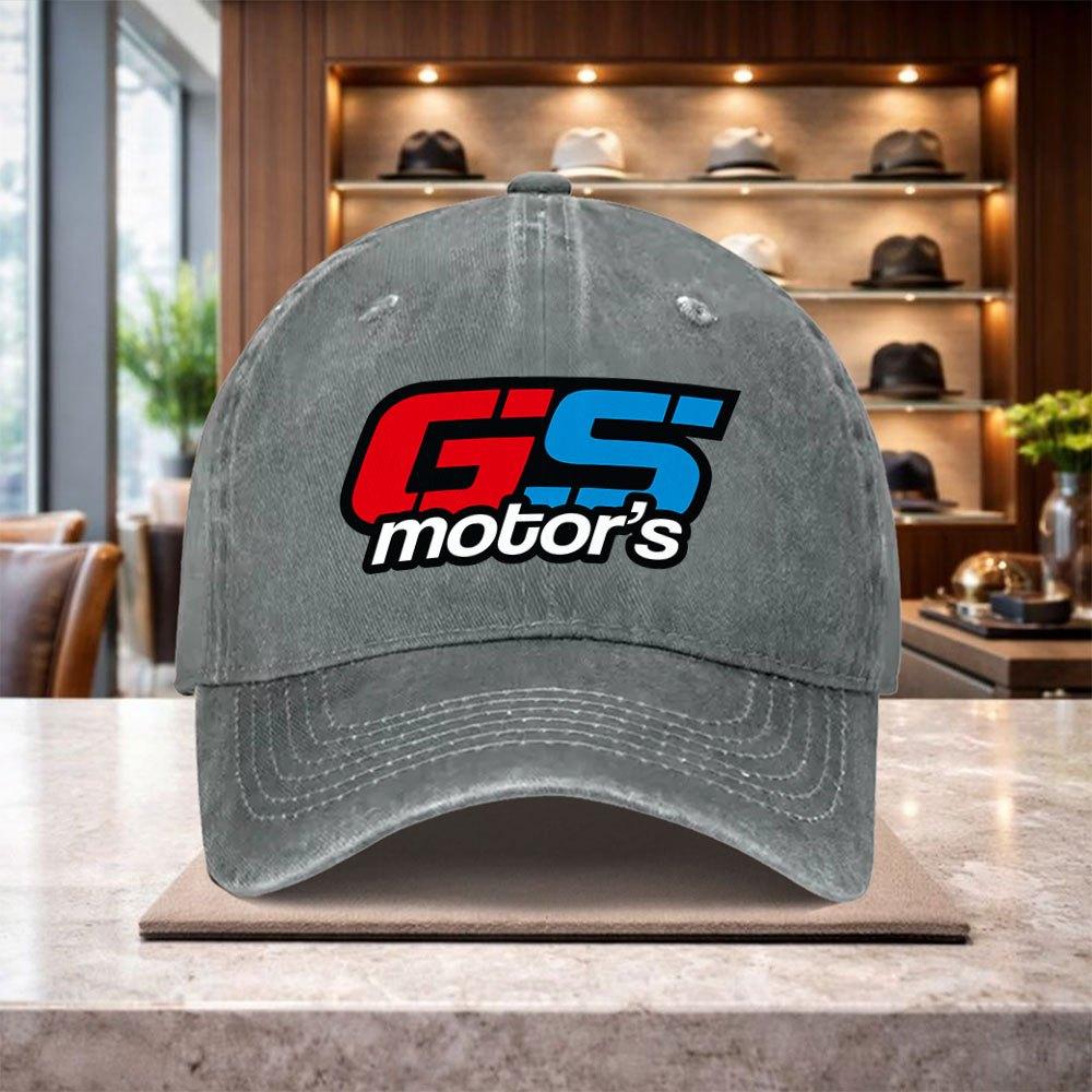 Το Καπέλο του Μπέιζμπολ με Σχέδιο GS MotorS Είναι ένα Casual Καπέλο Εξωτερικού Χώρου Κατάλληλο Τόσο για Άνδρες Όσο και για Γυναίκες Διαθέτει Ελαφρύ και Ρυθμιζόμε