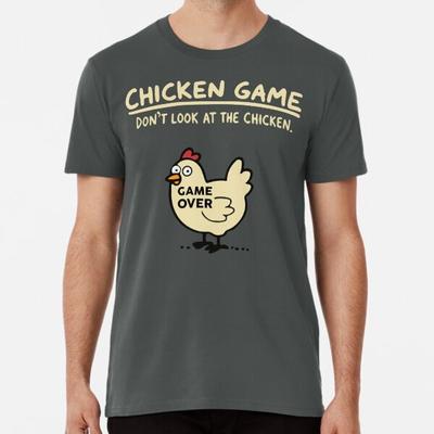Gioco del Pollo - Non Guardare il Pollo T-Shirt S-5XL Migliore T-Shirt