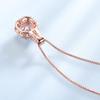 Umcho Pendants Necklaces For Women Elegant Fashion Rose Gold Color Anniversary Birthday Valentine's Day Jewelry Gifts