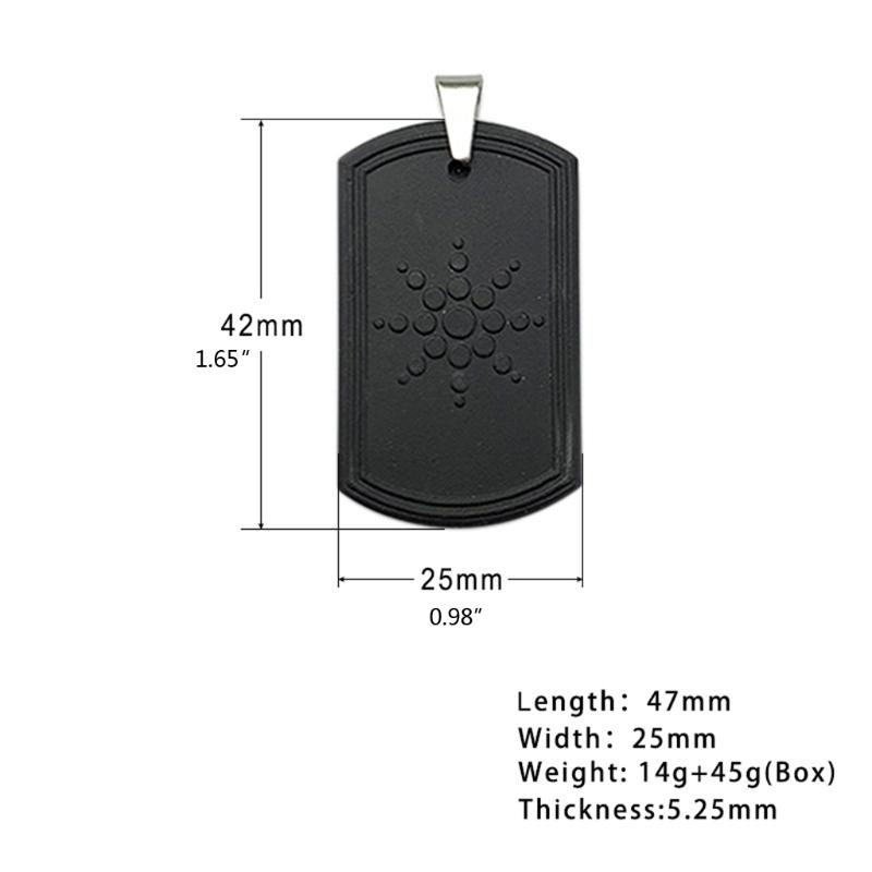 Volcanic Stone Energy Pendant Negative Ion Energy Pendant Necklace Magnet Pendant Purifying Your Body / Home