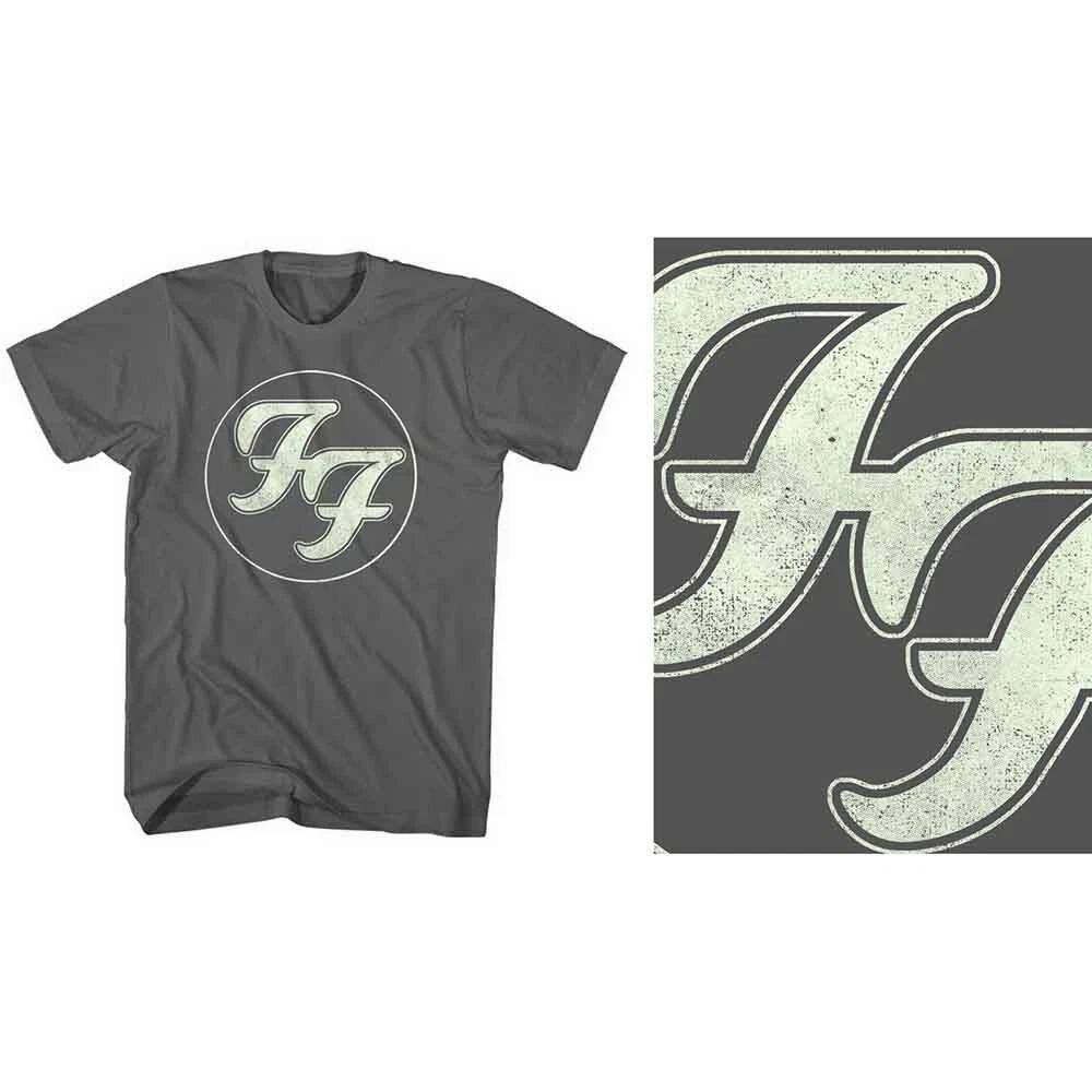 T-Shirt # Xl Unisex Black # Gold Ff Logo XL