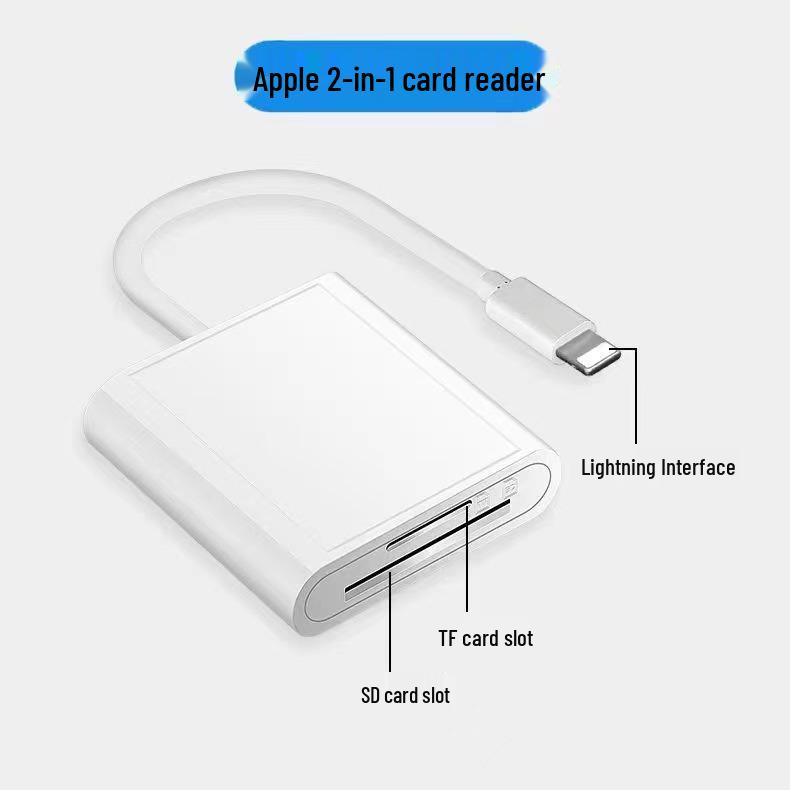 Pingguo Mobile Phone Card Reader & SDTF Multifunctional OTG Converter Cable for Camera & Tablet
