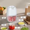 350 ML Electric Meat Grinder Transparent Food Processor Kitchen Mixer Kitchen Blender  Baby Food