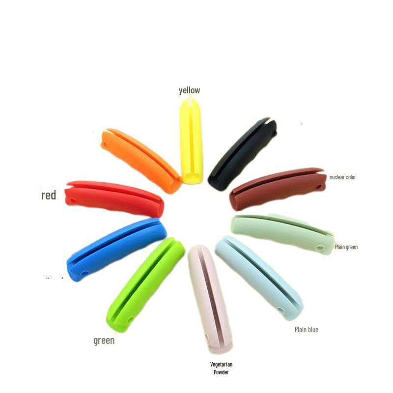 Silikonová rukojeť přenosné nákupní tašky proti proříznutí