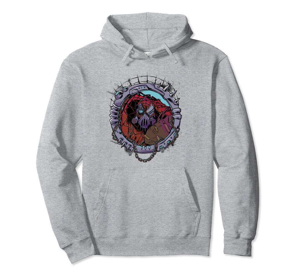 Marvel Spider-Man: Into the Spider-Verse Part 1 Cyborg Photo Hoodie