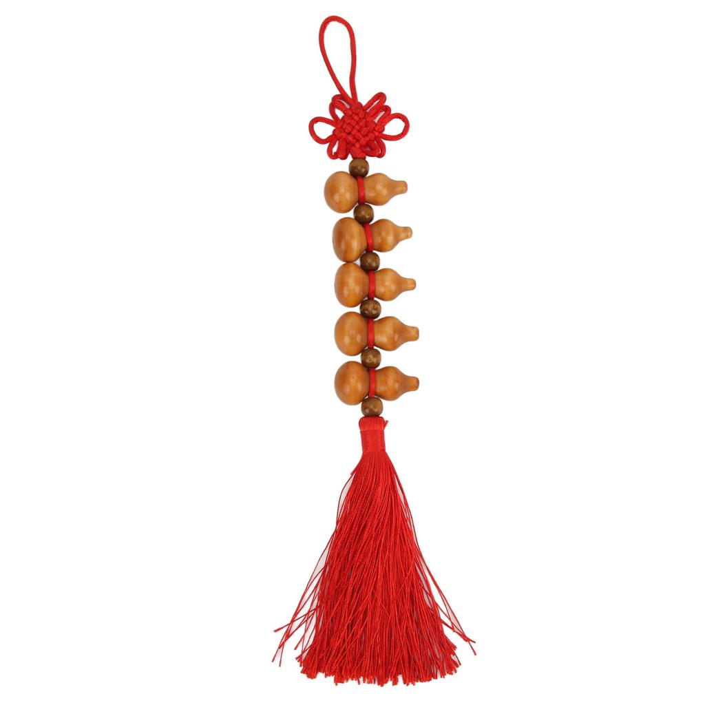 Chinese Tassel Pendant Mahogany Profound Implication Express Blessing Car Decoration