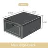 Shoe Organizer Stackable Shoe Storage Boxes Drawer Type Front Opening Shoe Rack Organizer Cabinet Shoes Container Thick Plastic