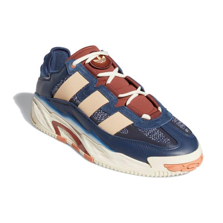 Adidas Niteball Crew Navy Wild Sepia Unisex Sneakers Blue Cream-White FX7650