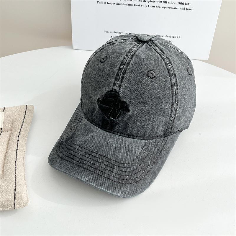 Wysokiej jakości czapka z daszkiem dla mężczyzn i kobiet, koreański styl, casualowa, wszechstronna czapka z daszkiem dla kobiet z szerokim rondem wyszczuplającym twarz