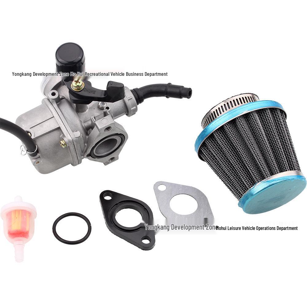 70-110CC Off-Road Motorcycle & ATV PZ19 Carburetor Kit with Air & Oil Filters Other