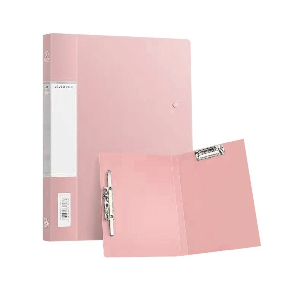 Clip Receipt Holder Stationary Test Paper Memo Clip Board Paper Organizer A4 File Folder Clipboard Loose Leaf Binder Pad