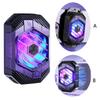 Mobile Phone Cooler Rechargeable Cooling Fan Cellphone Radiator For Playing Game Watching Videos With Adjustable Speed