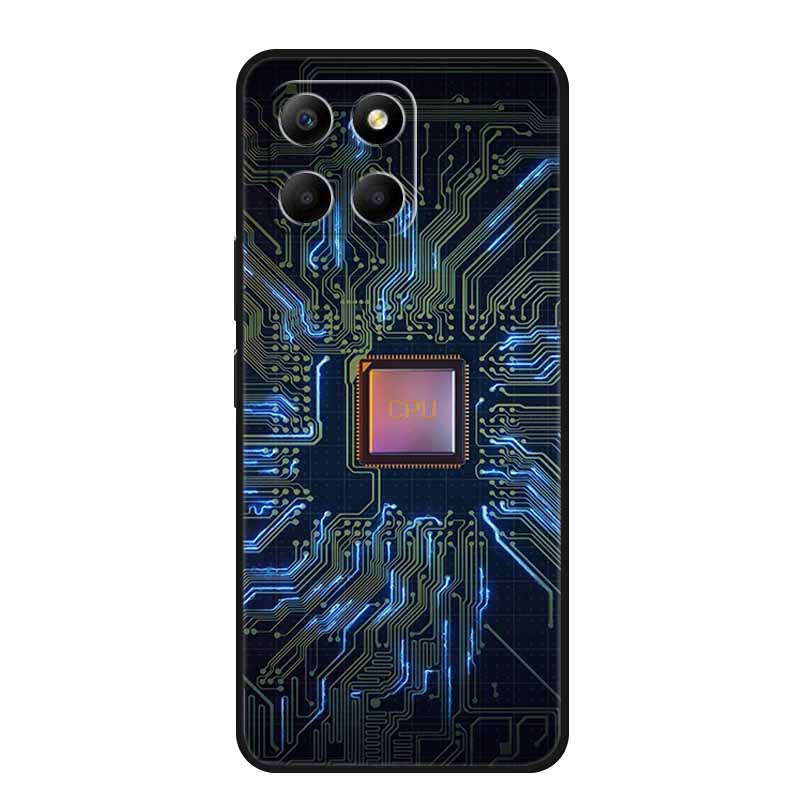 Phone Case For Honor X7d 5G 2025 Back Cover Case X 7 D Shockproof Black Silicone Soft Coque For Honor 400 Smart Play 10T 5G Case