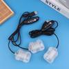 Leiser & Langlebiger DC 5V 3-stufiger USB-Massage-Motor, Doppel-/ Einzelkopf Vibrationsmassagegerät für Kissen/ Polster/ Taille